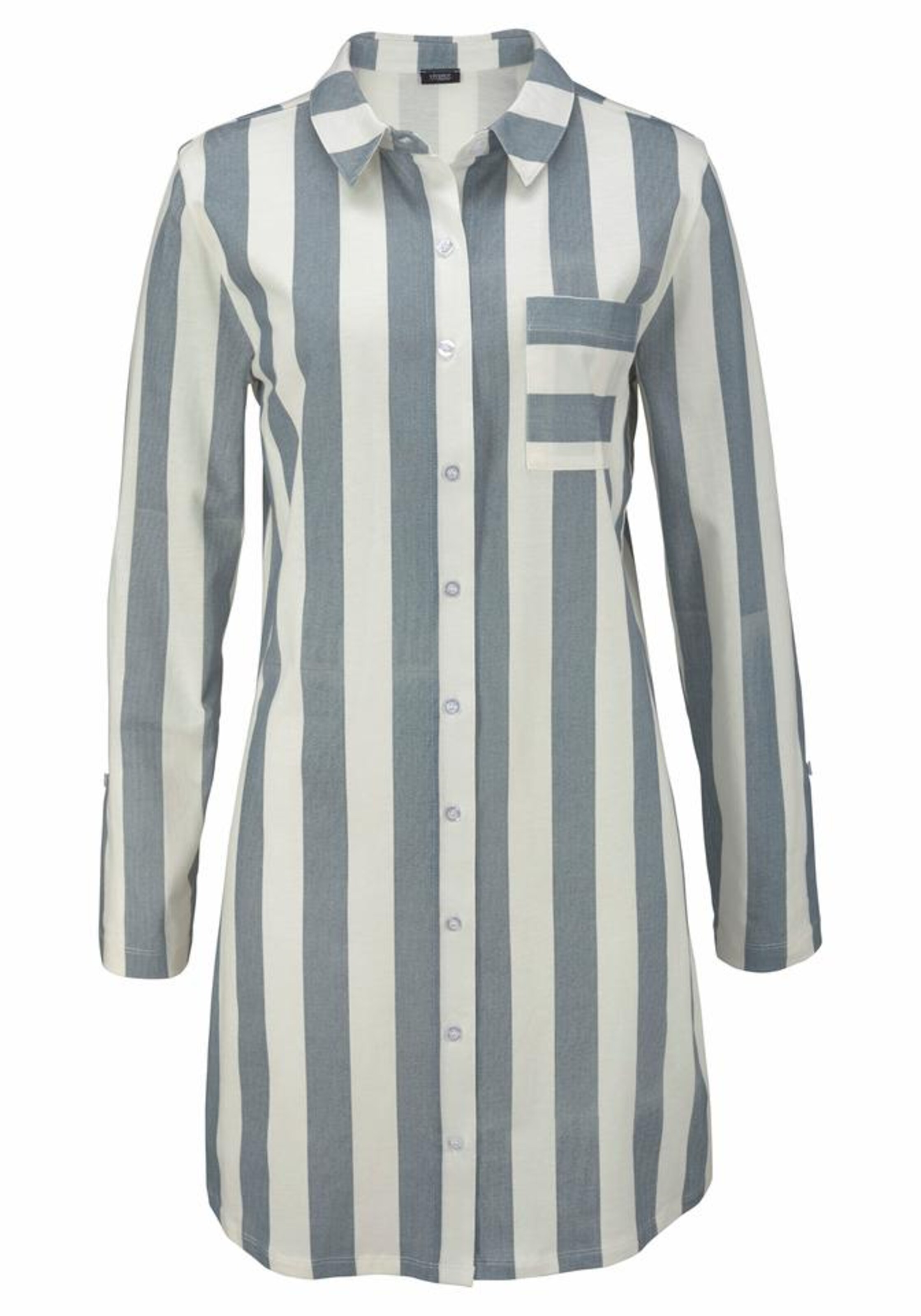 VIVANCE - Nachthemd 'Dreams' in rauchblau