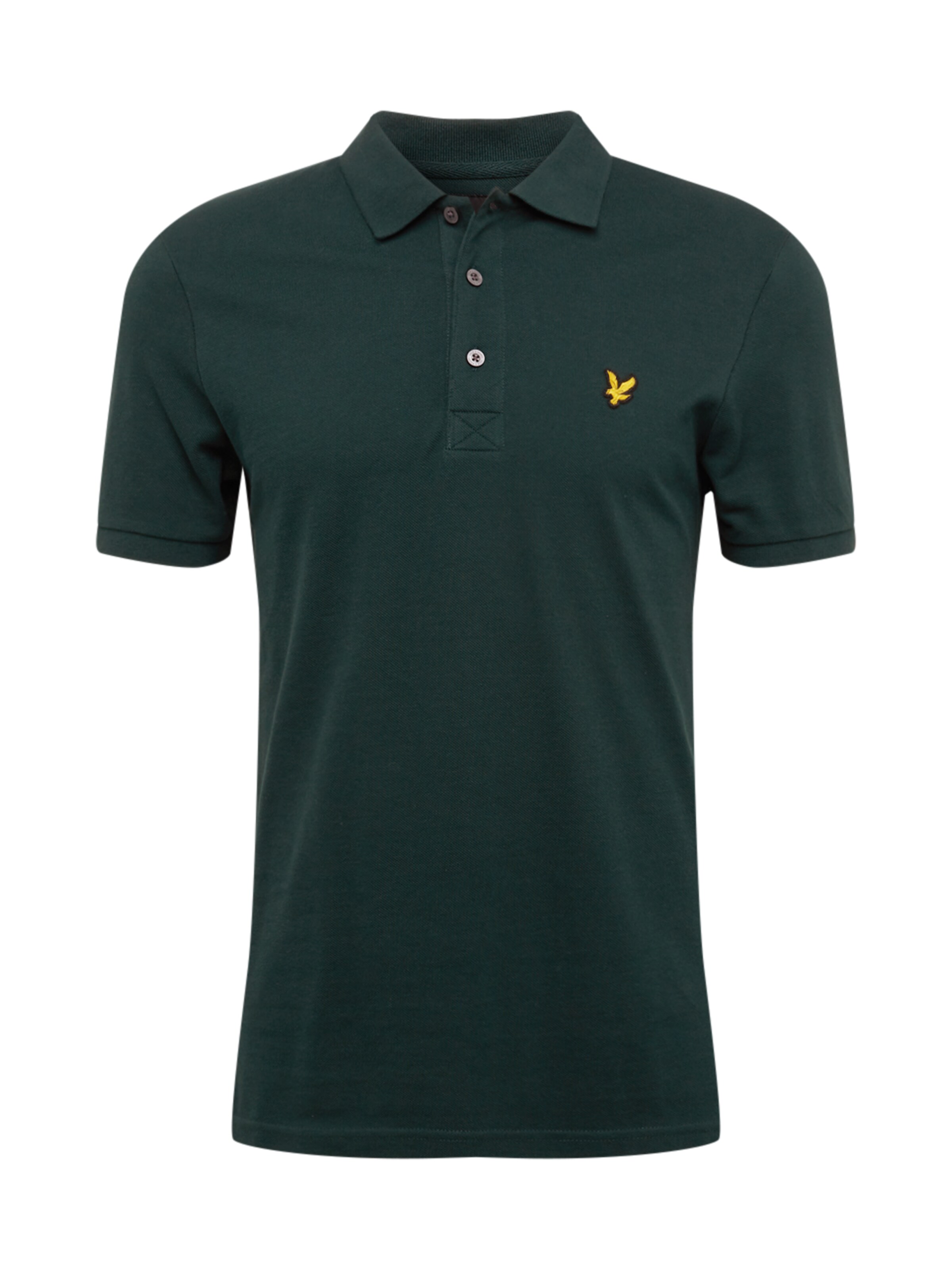 Lyle & Scott - Shirt 'Plain Polo Shirt' in de kleur Jade groen