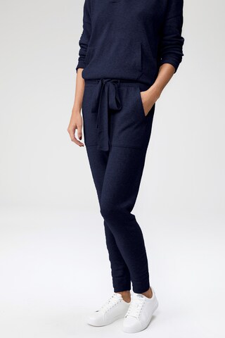 Tapered Pantaloni 'Lou' de la LeGer by Lena Gercke pe albastru: față