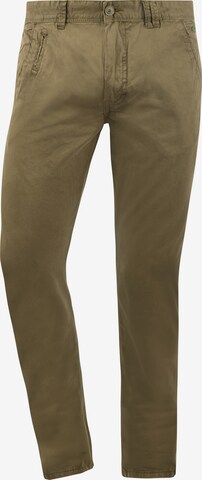 BLEND Regular Chino Pants 'Tromp' in Brown: front