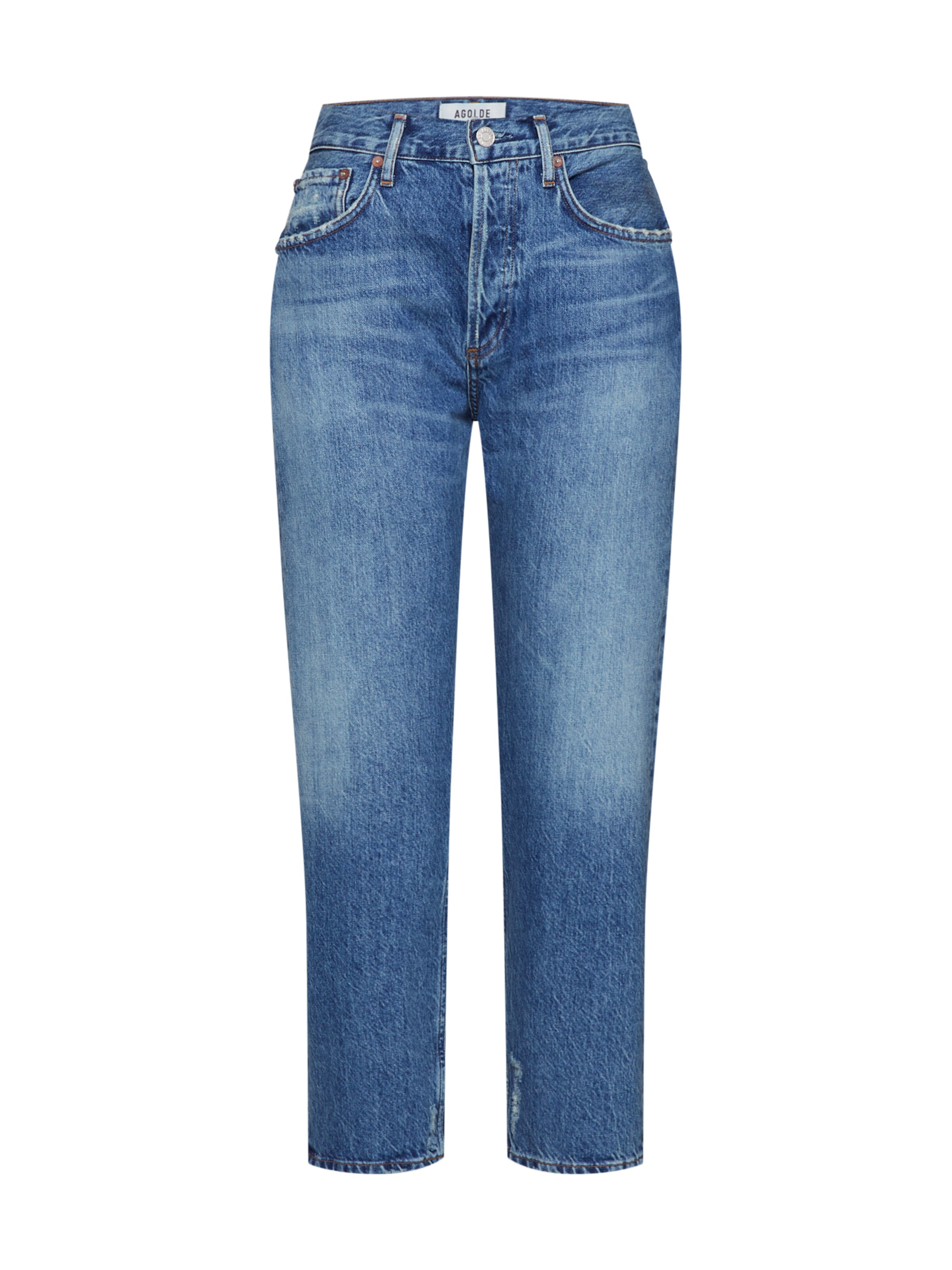 AGOLDE - Jeans 'Parker Jean' in de kleur Blauw denim