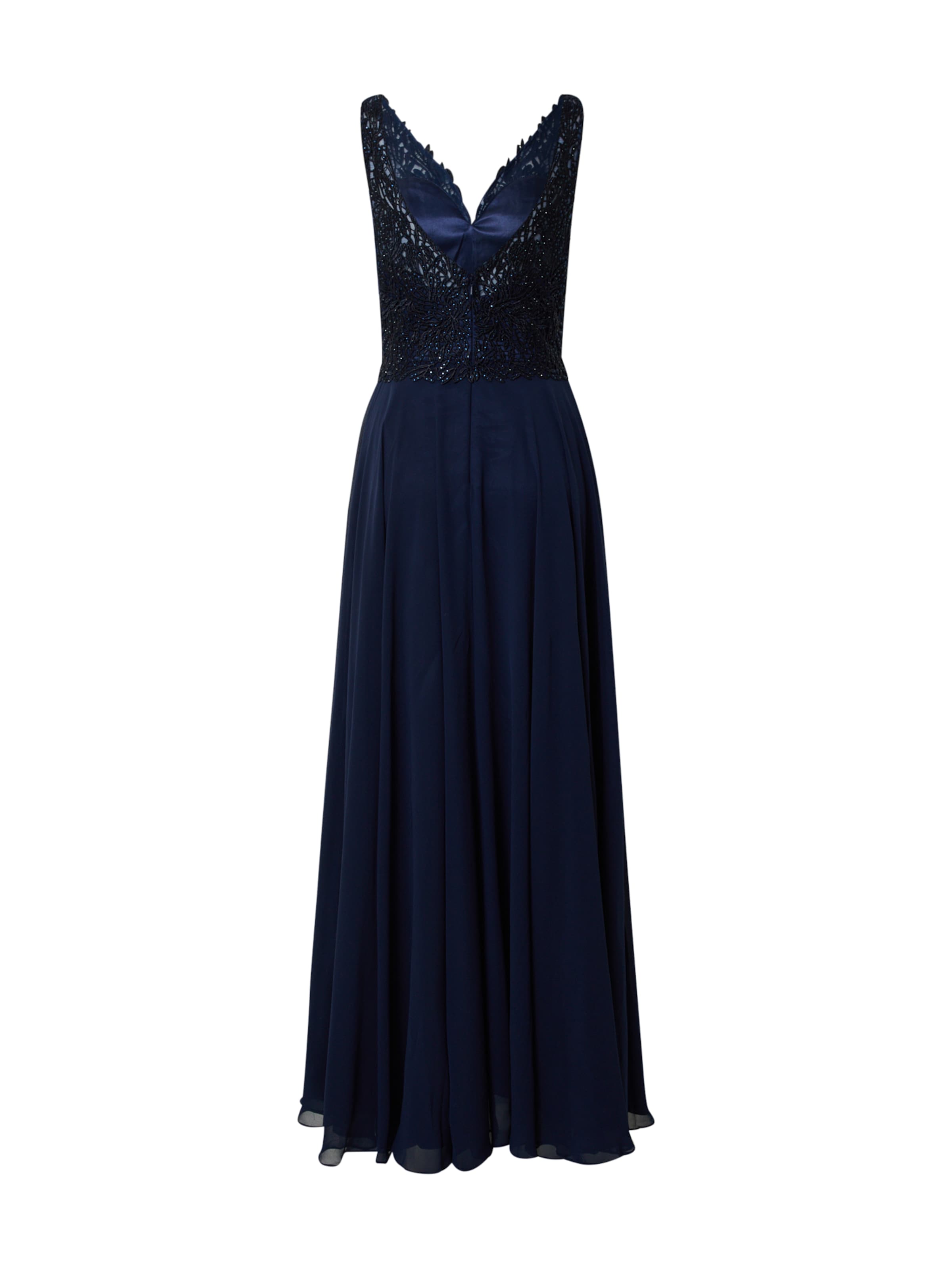 mascara Evening Dress in Blue