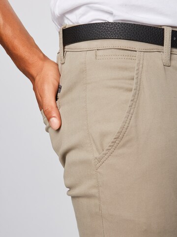 Slimfit Pantaloni eleganți 'Classic' de la Lindbergh pe bej