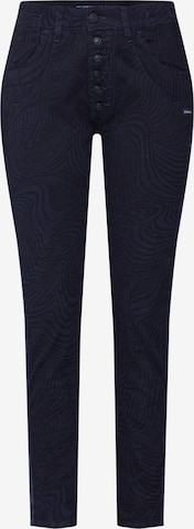 Gang Slimfit Broek 'ROSE' in Blauw: voorkant