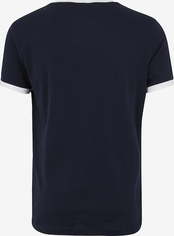 Tommy Hilfiger Underwear Regularen Majica | modra barva: zadnja stran