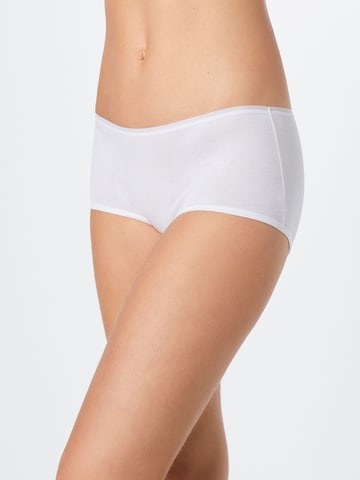SCHIESSER Kalhotky 'Cotton Essentials' – bílá: přední strana
