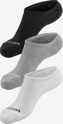 LASCANA ACTIVE Sneakersocken in Weiß