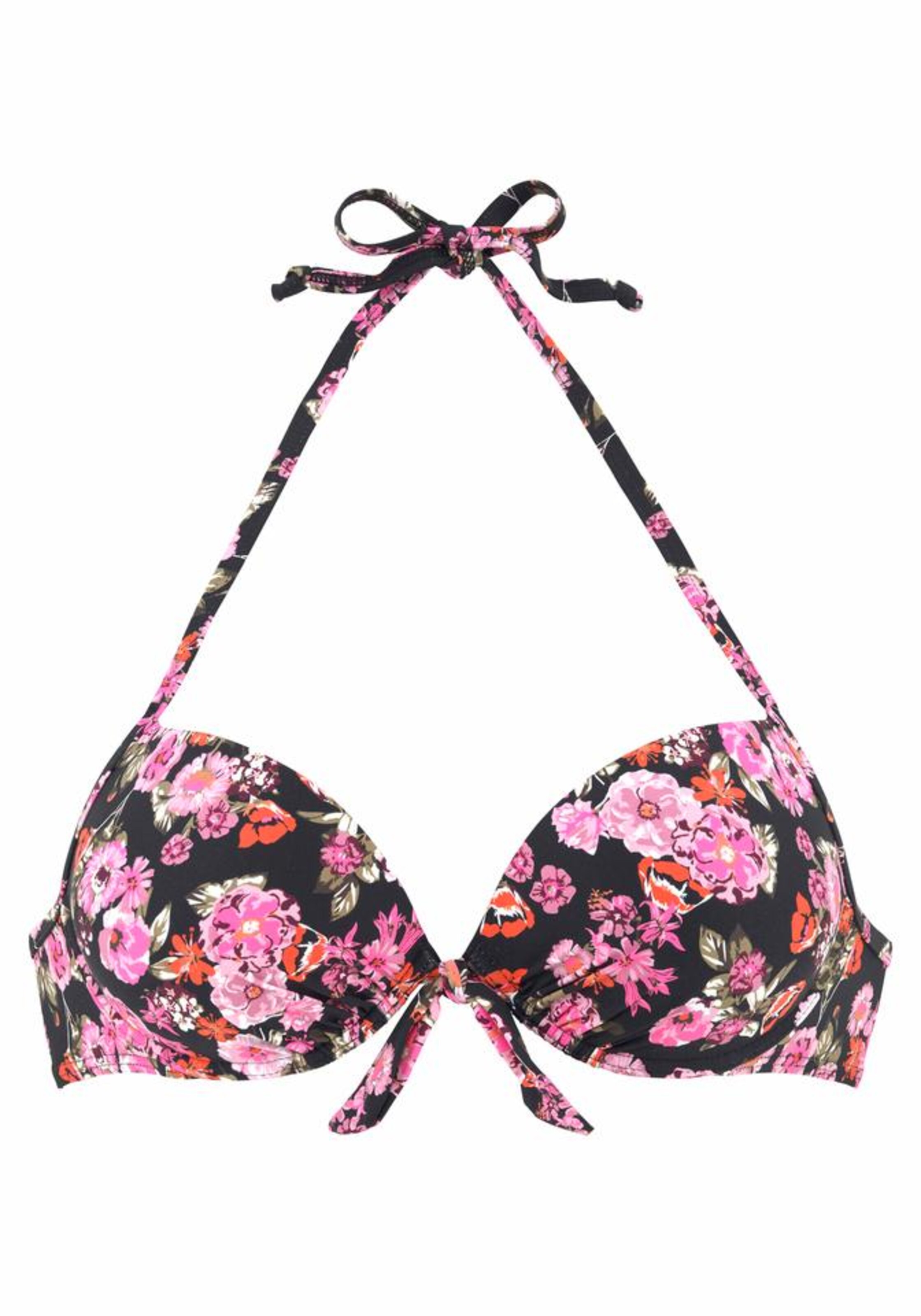 LASCANA - Bikinitop 'Blümli' in pink