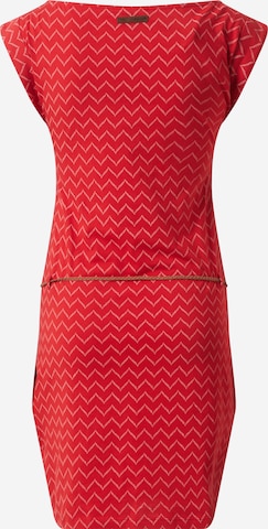 Ragwear Letní šaty 'Tag Zig Zag' – červená