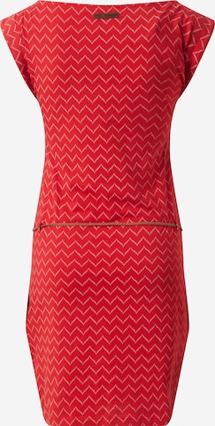 Robe d’été 'Tag Zig Zag' Ragwear en rouge