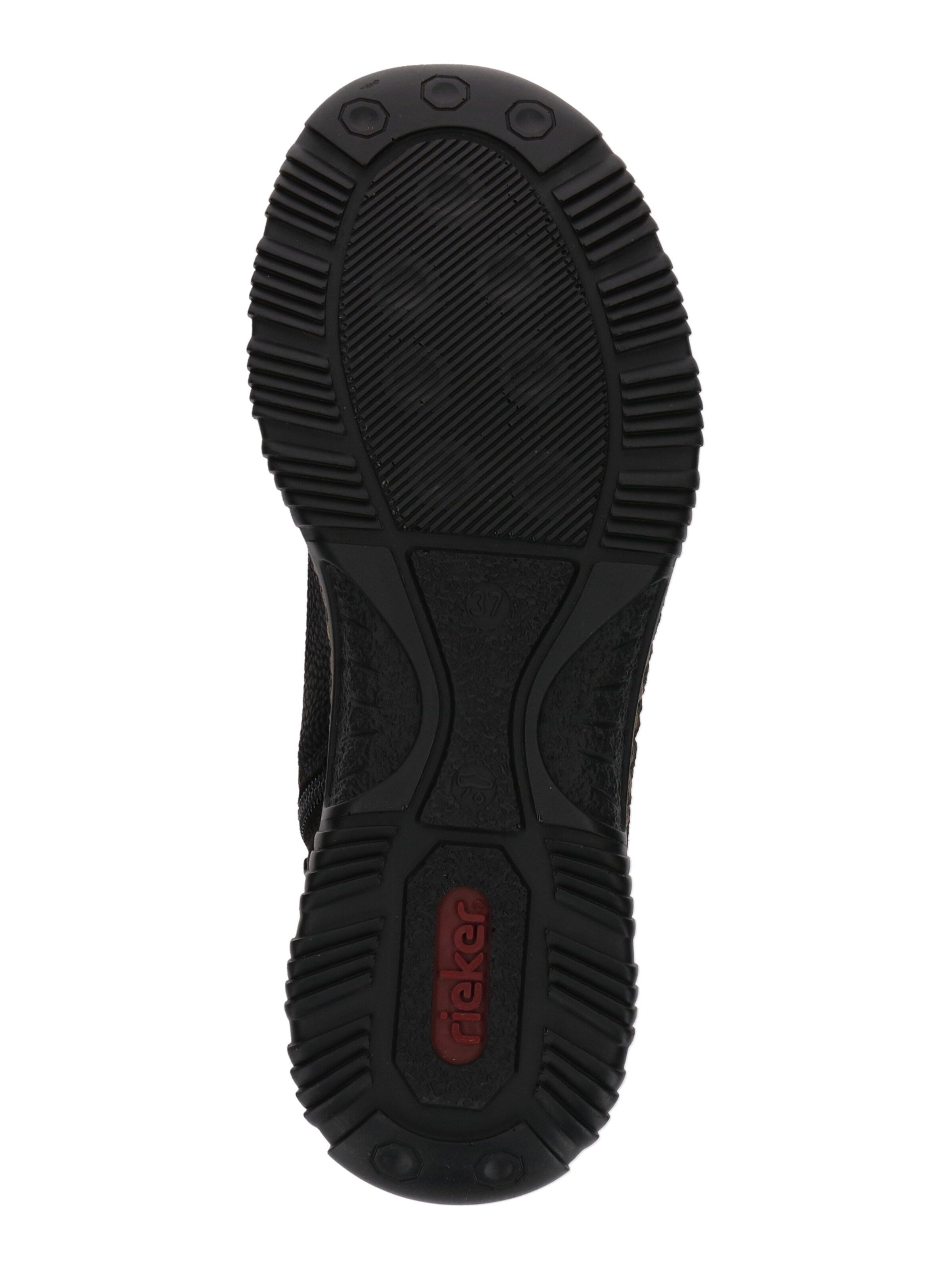 Rieker Sneakers laag in Zwart