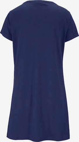 PEANUTS - Camiseta de noche en azul