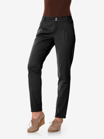regular Pantaloni 'Linea Tesini' di heine in nero: frontale