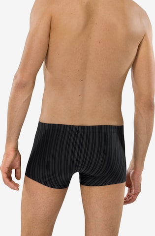 SCHIESSER Boxer shorts 'Nachtschwärmer' in Black: front