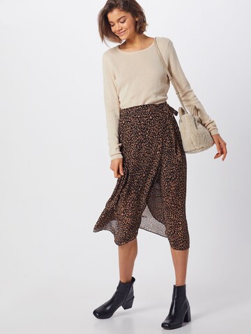 VERO MODA Pullover 'VMMINNIECARE' in Beige