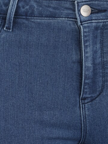 ONLY Carmakoma Skinny Jeans 'Thunder' in Blau