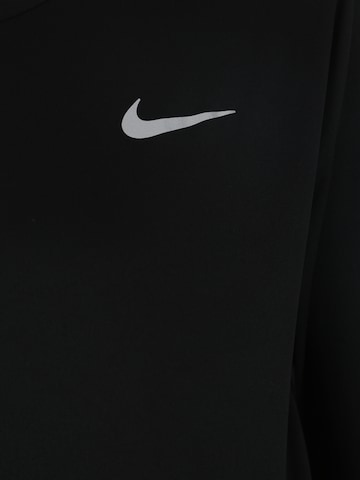 NIKE Functioneel shirt 'MILER' in Zwart