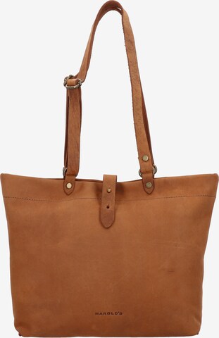 Harold's Shoulder Bag 'Antic' in Brown: front