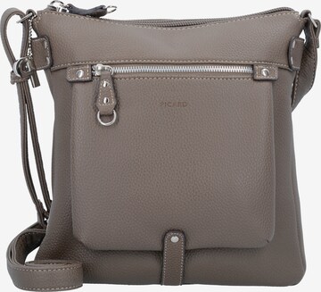 Picard Shoulder Bag 'Loire' in Grey: front