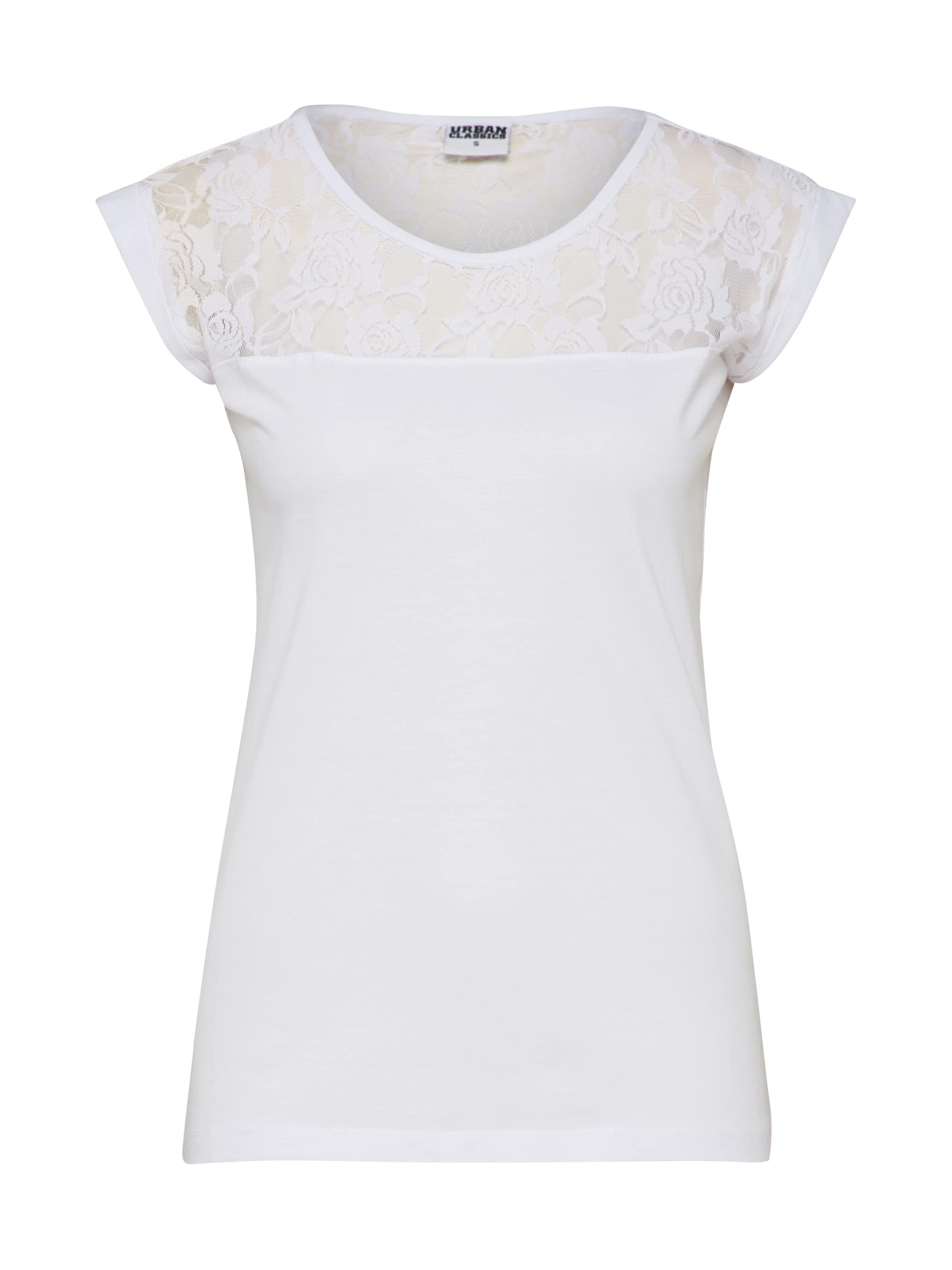 Urban Classics Μπλουζάκι σε λευκό: μπροστά