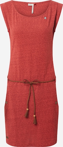 Ragwear Zomerjurk 'Tag' in Rood: voorkant