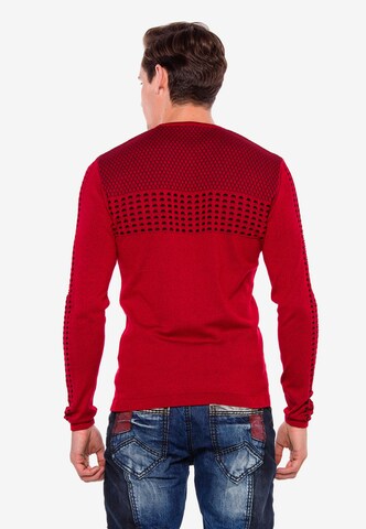 CIPO & BAXX Sweater in Red