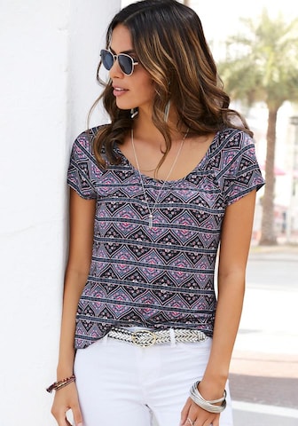 T-shirt LASCANA en bleu