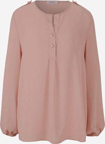 Camicia da donna 'Bluse' di heine in rosa: frontale