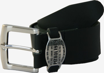 Petrol Industries Belt in Black: front