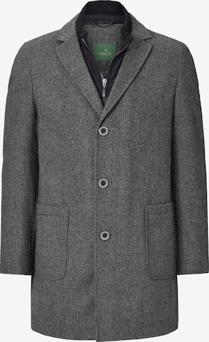Charles Colby Between-Seasons Coat 'Earl Vaughan' in Grey: front