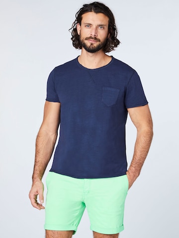 CHIEMSEE Regular fit Shirt in Blauw: voorkant