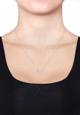 ELLI Ketting 'Herz' in Zilver