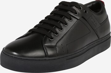 HUGO - Zapatillas deportivas bajas 'Futurism' en negro: frente