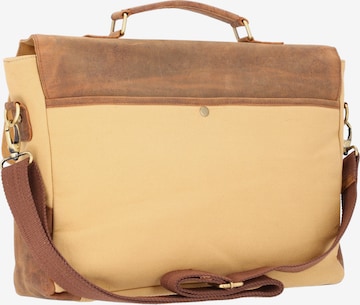 Dermata Document Bag in Brown