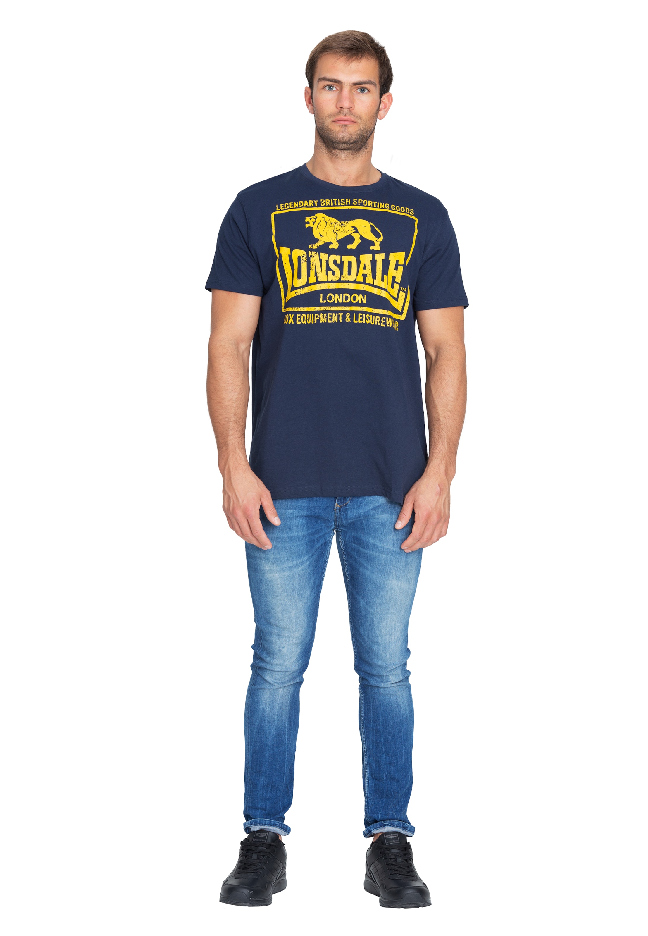 LONSDALE Bluser & t-shirts 'Hounslow' i blå: forside