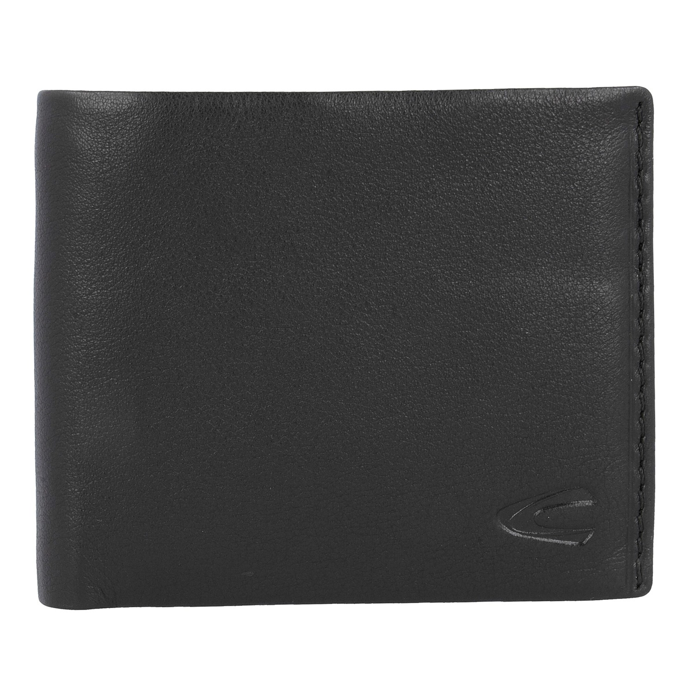 CAMEL ACTIVE Geldbörse 'Atlanta' in Schwarz: Vorderseite