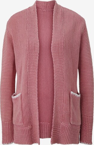 heine Knit Cardigan in Pink: front