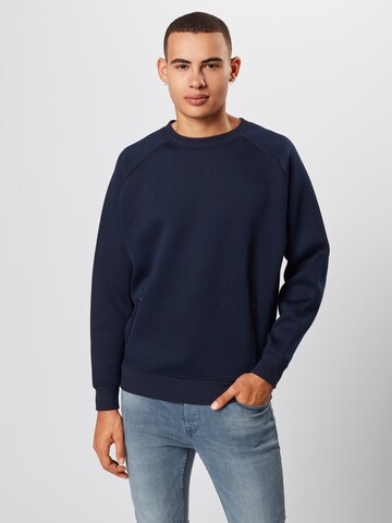 Urban Classics Sweatshirt i blå