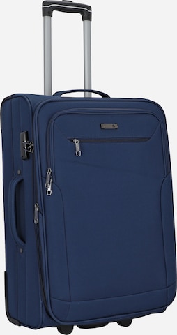 D&N Suitcase Set 'Travel Line 6800' in Blue