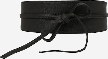 Ceinture 'Vibs' PIECES en noir : devant