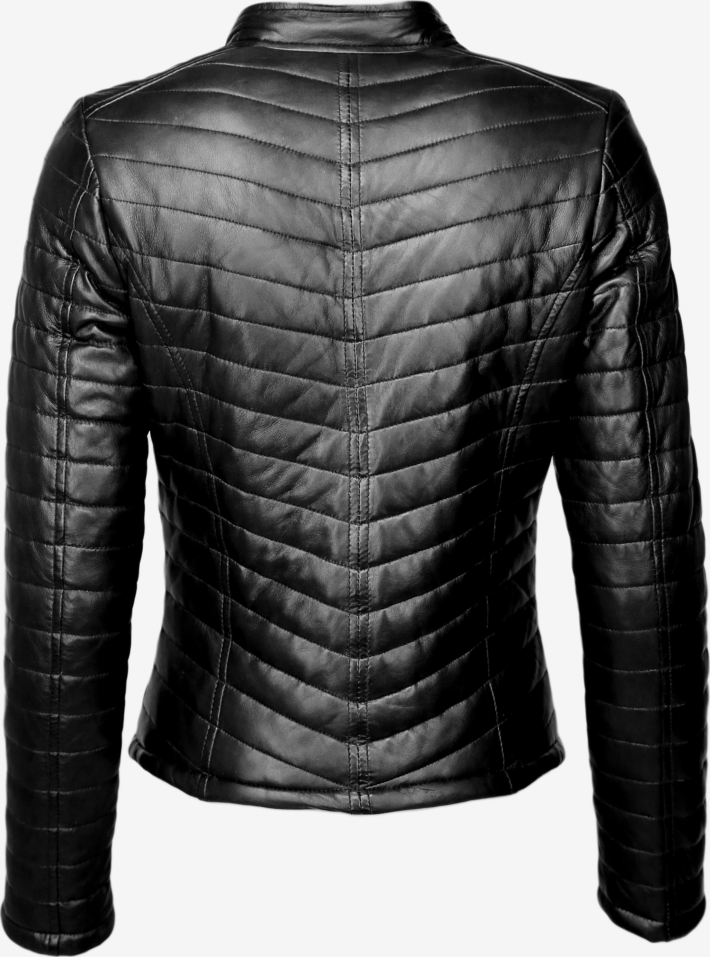 Schwarz Lederjacke in YOU | ABOUT MUSTANG \'Henrietta\'