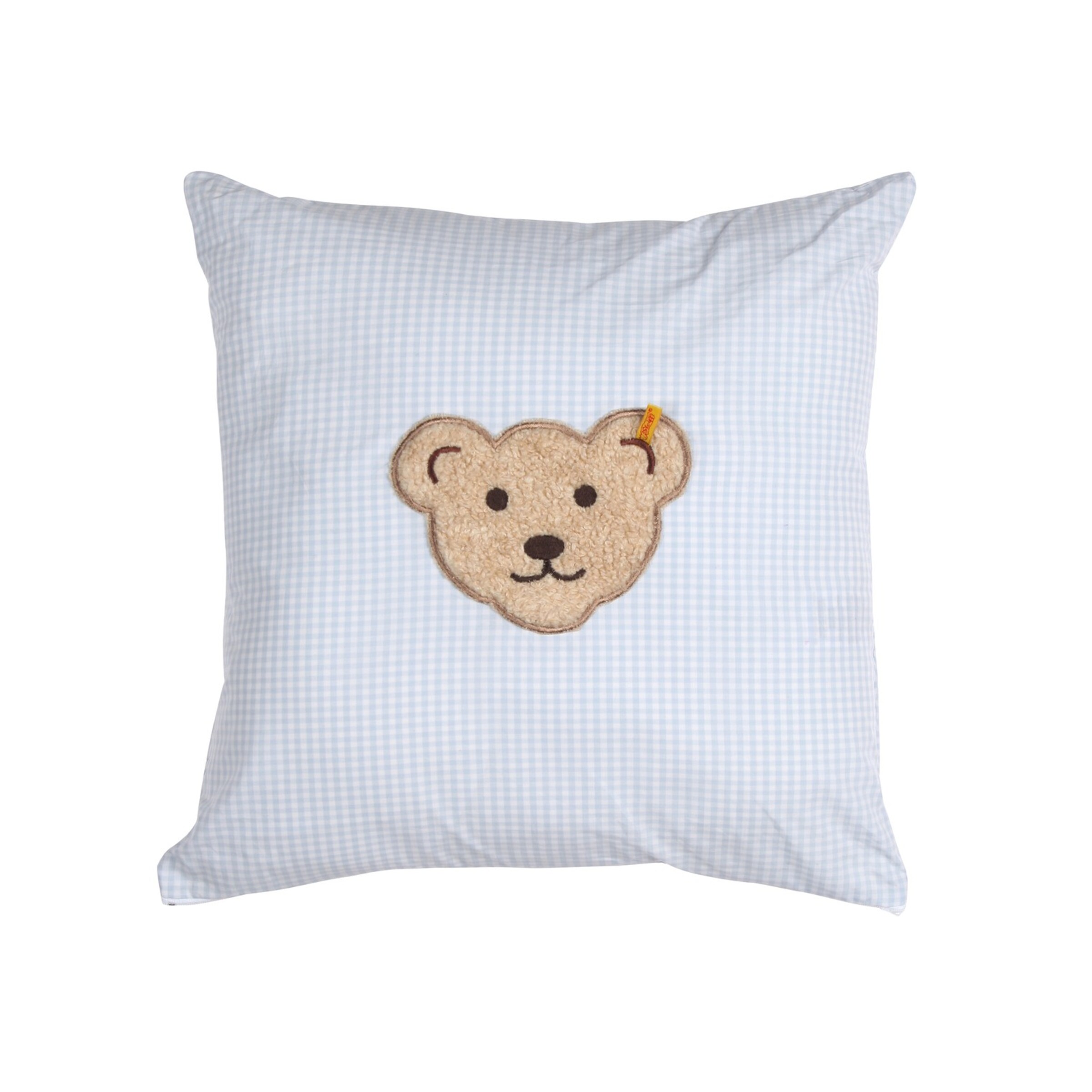 Steiff Collection - Kissen Jungen / Mädchen Baby in blau