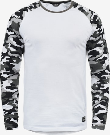!Solid Sweatshirt 'Cajus' in Wit: voorkant