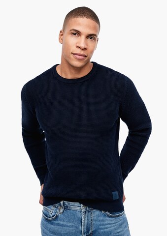 s.Oliver Pullover in Blau: predná strana