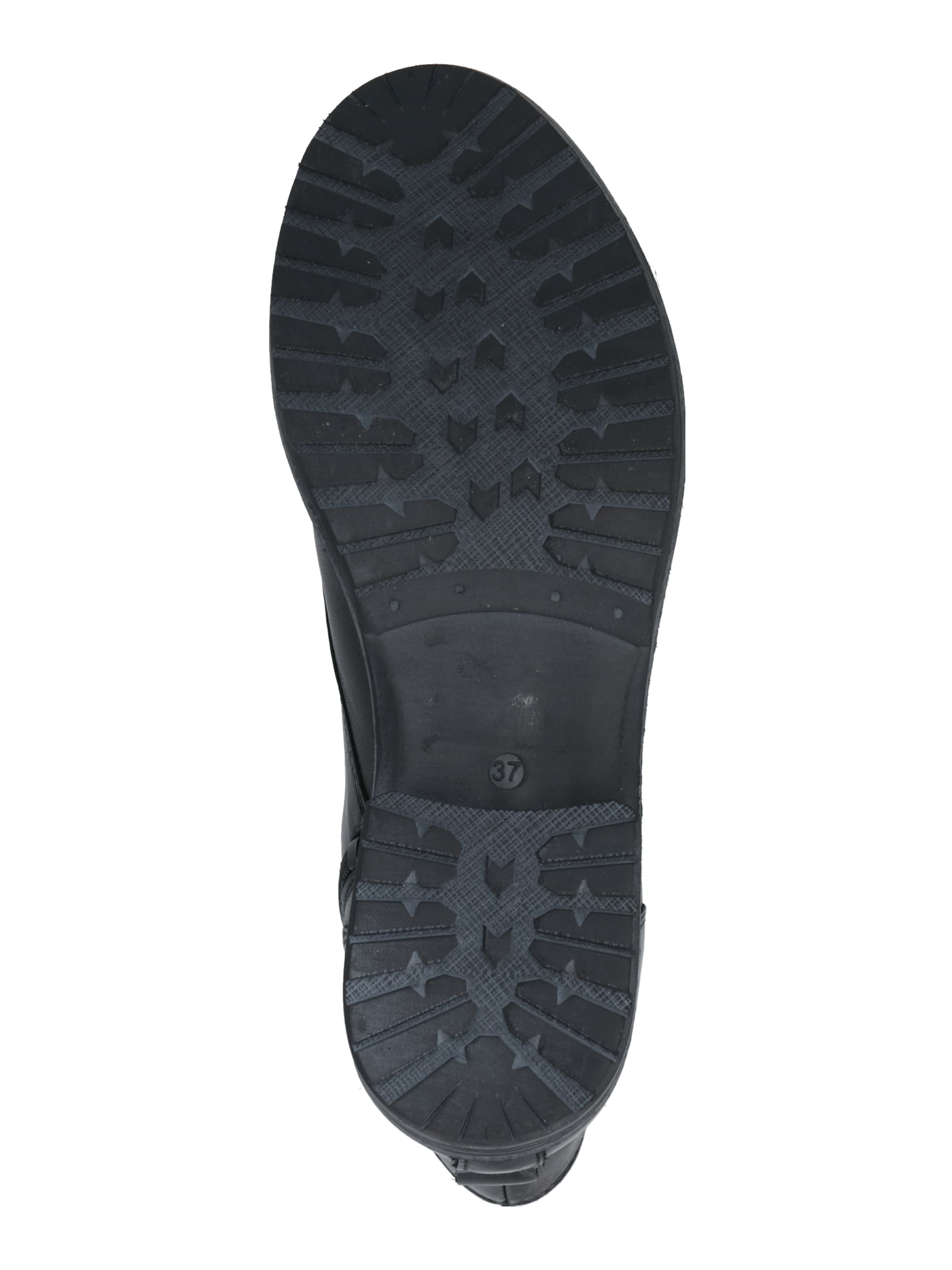 Bottines à lacets 'Derby' Bianco en noir