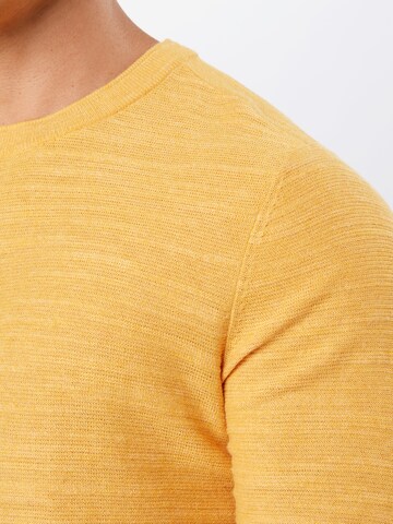 SELECTED HOMME Regular Fit Pullover 'Buddy' in Gelb