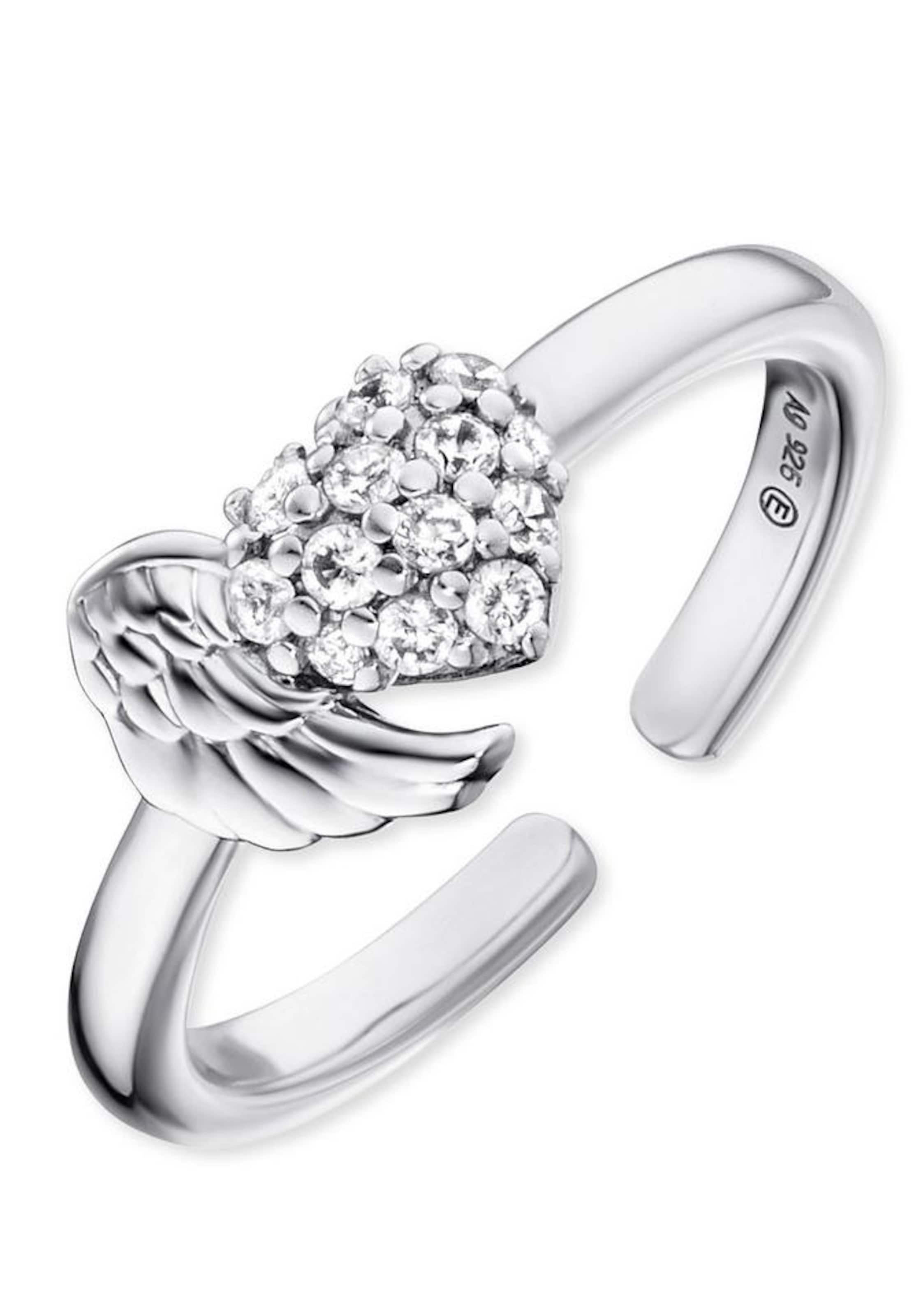 Engelsrufer Ring in Silber: Vorderseite