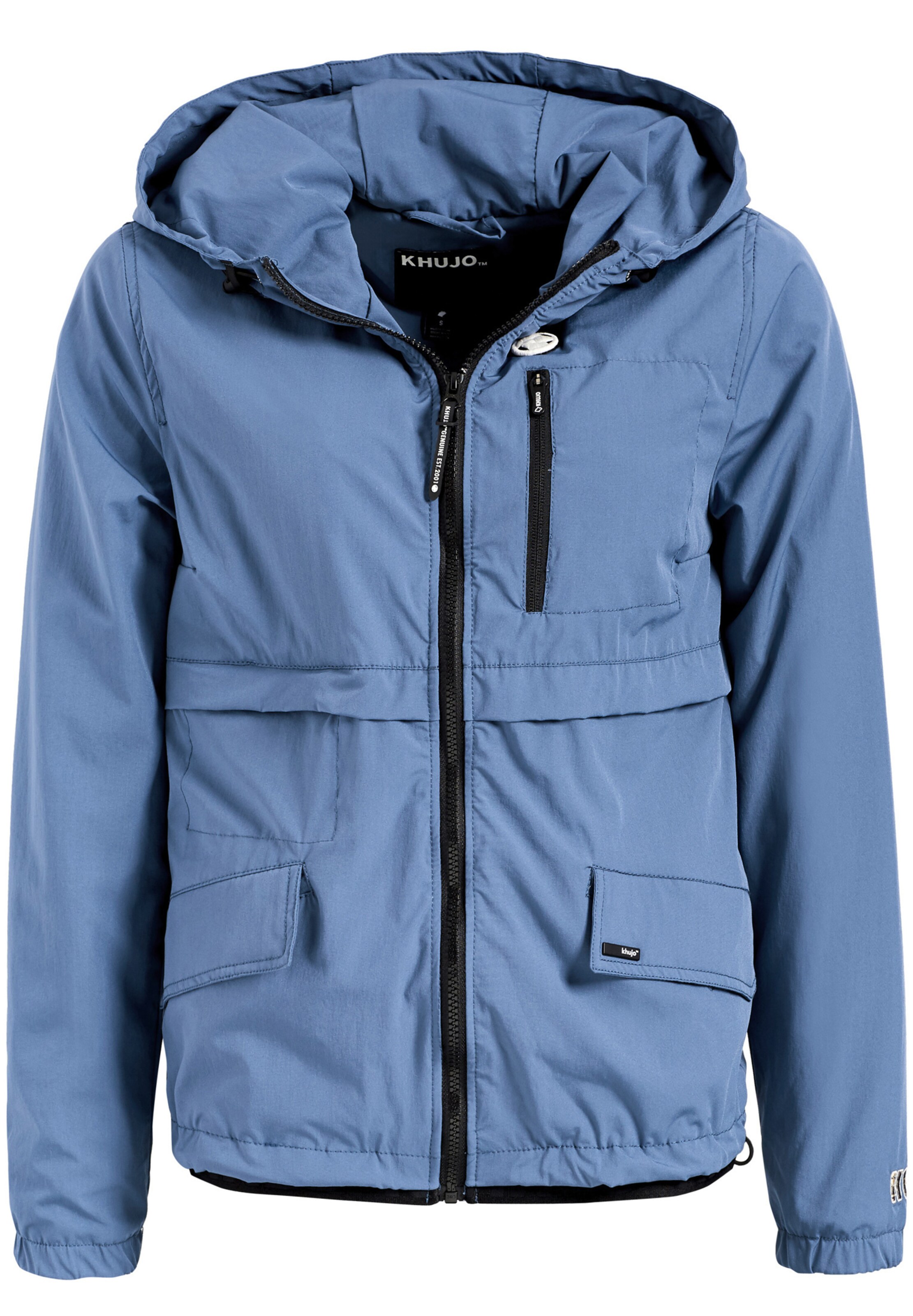 khujo - Tussenjas 'DARLA' in de kleur Blauw