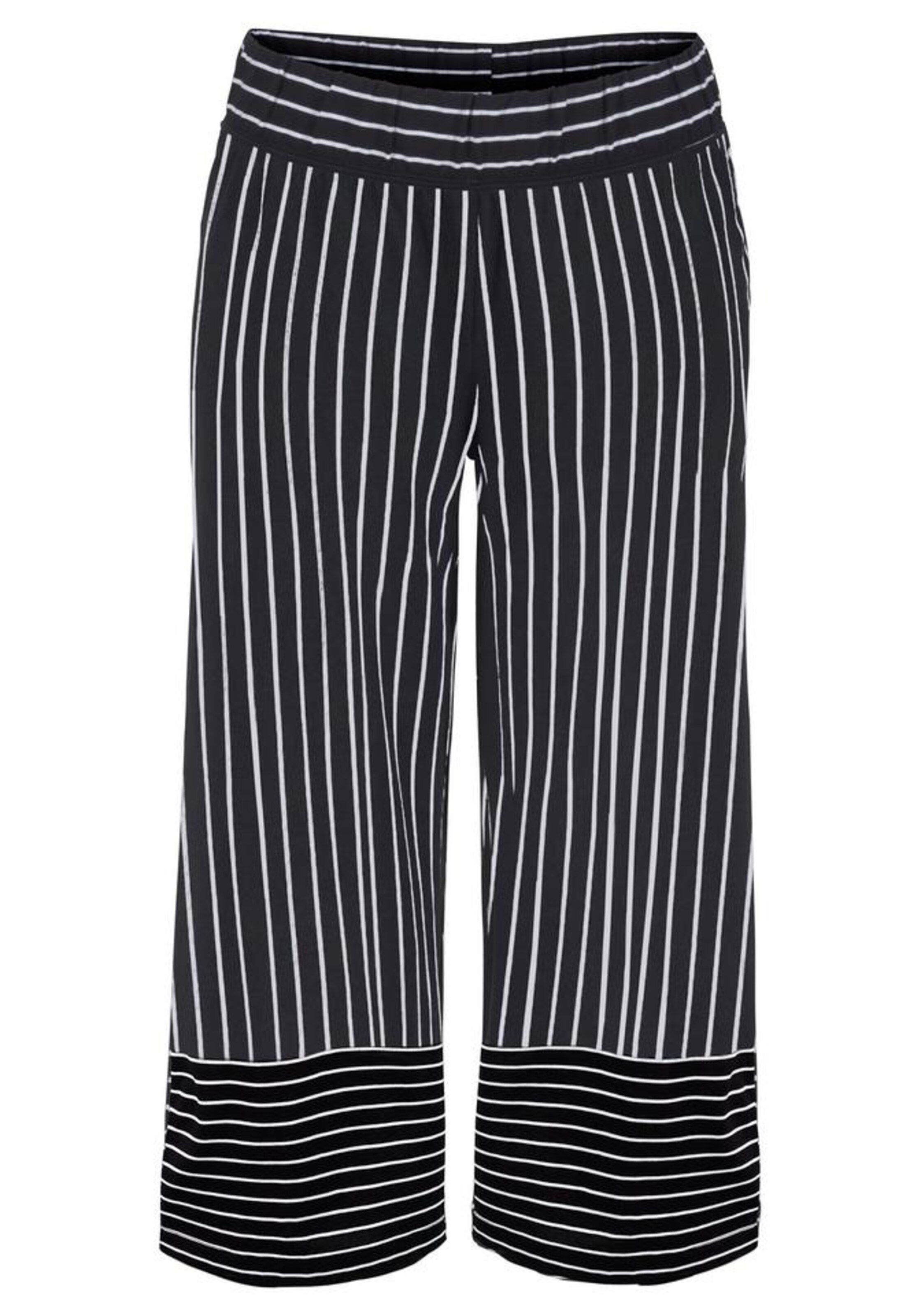 s.Oliver - Culotte mit weitem Schnitt in mischfarben