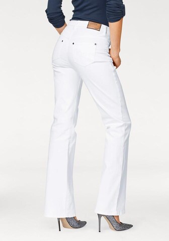 ARIZONA Boot cut Jeans 'Comfort-Fit' in White